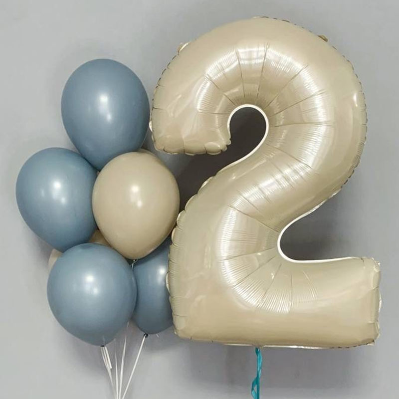Корзина цветов орхидеи №25 из воздушных шаров (ШДМ) аэродизайн